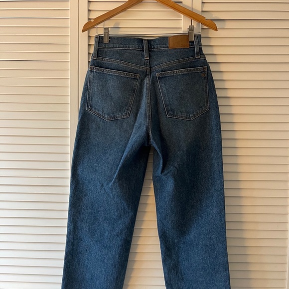 Madewell The Perfect Vintage Straight Jean in Mayfield Wash, size 26 - Picture 7 of 7